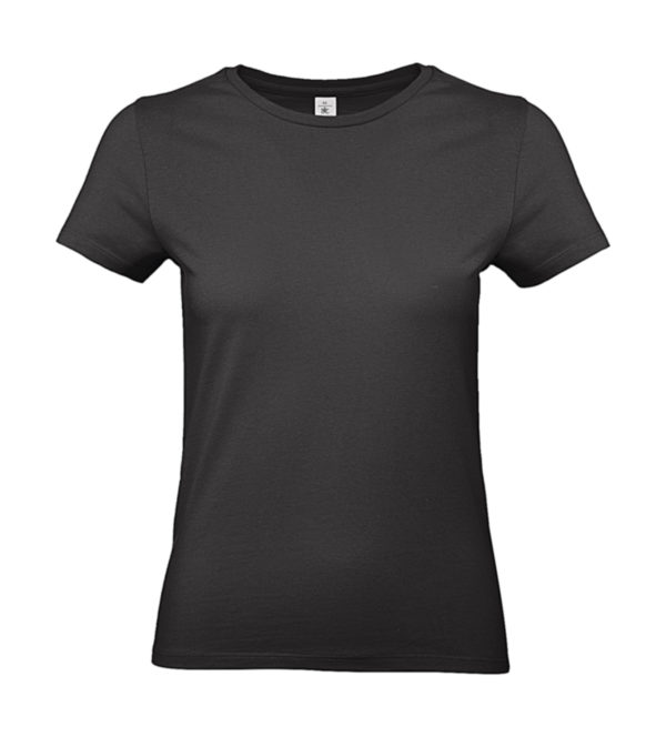 T-Shirt-women-black-B&C_#E190women
