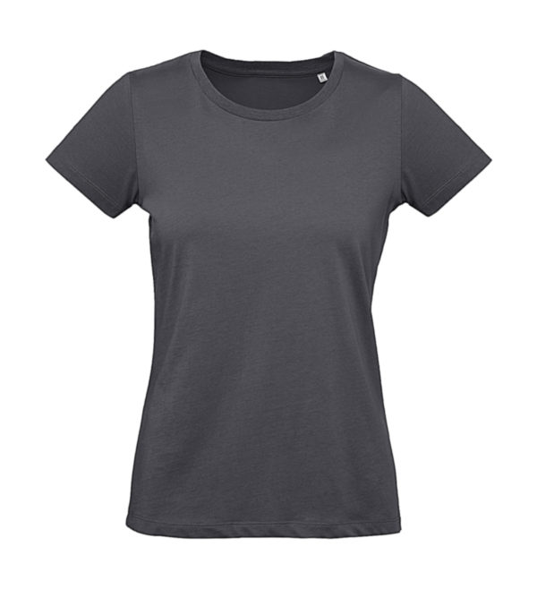 T-Shirt-women-organic-dark-grey-B&C_organicinspirepluswomen