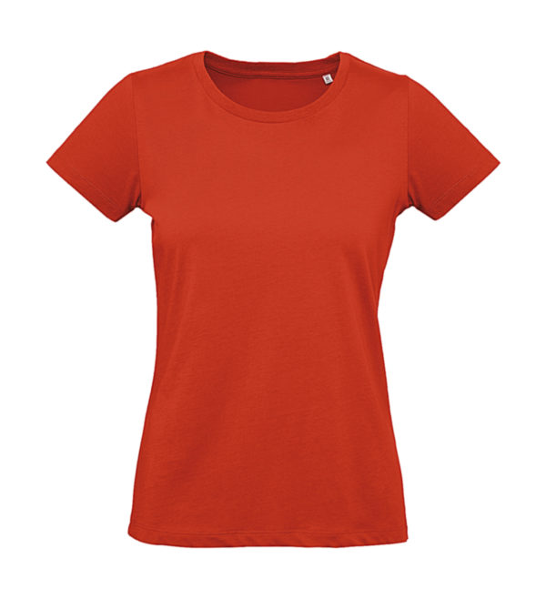 T-Shirt-women-organic-fire-red-B&C_organicinspirepluswomen